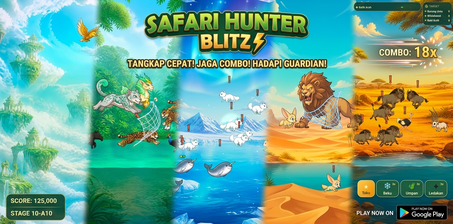Fitur Safari Hunter Blitz